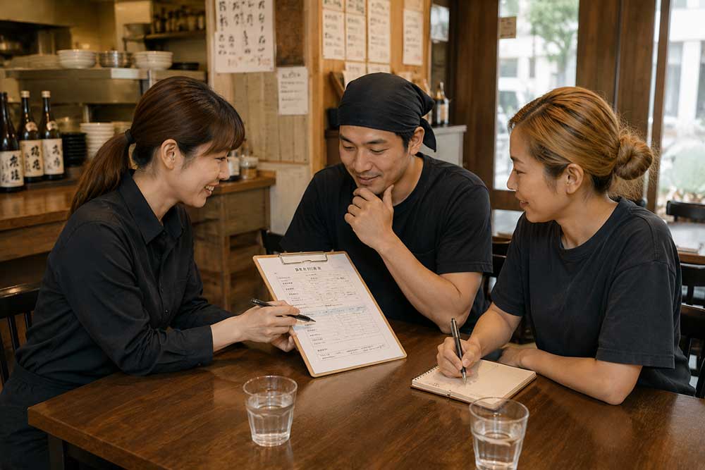 定期面談の実施イメージ
